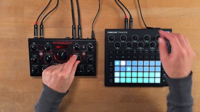 Erica Synths Echolocator: Sound Demo (No Talking)