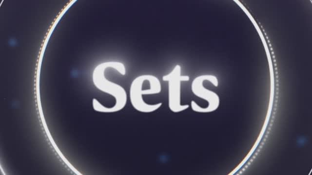 Глава 10 - Множества (Chapter 10 - Sets)