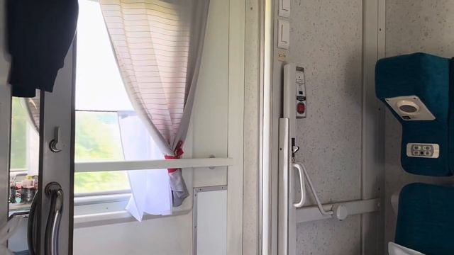 Едем домой из Туапсе, долгий путь ! Отпуск пролетел! Вагон СВ поезд Адлер-Санкт Петербург 100с