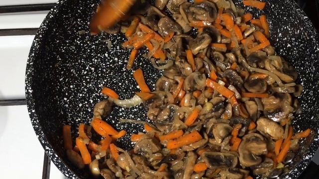 Очень Вкусный САЛАТ с Шампиньонами! Рецепт.
