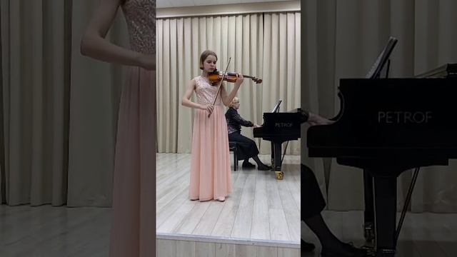 Фомина Анастасия 13 лет. Скрипка. Хачатурян. Ноктюрн.