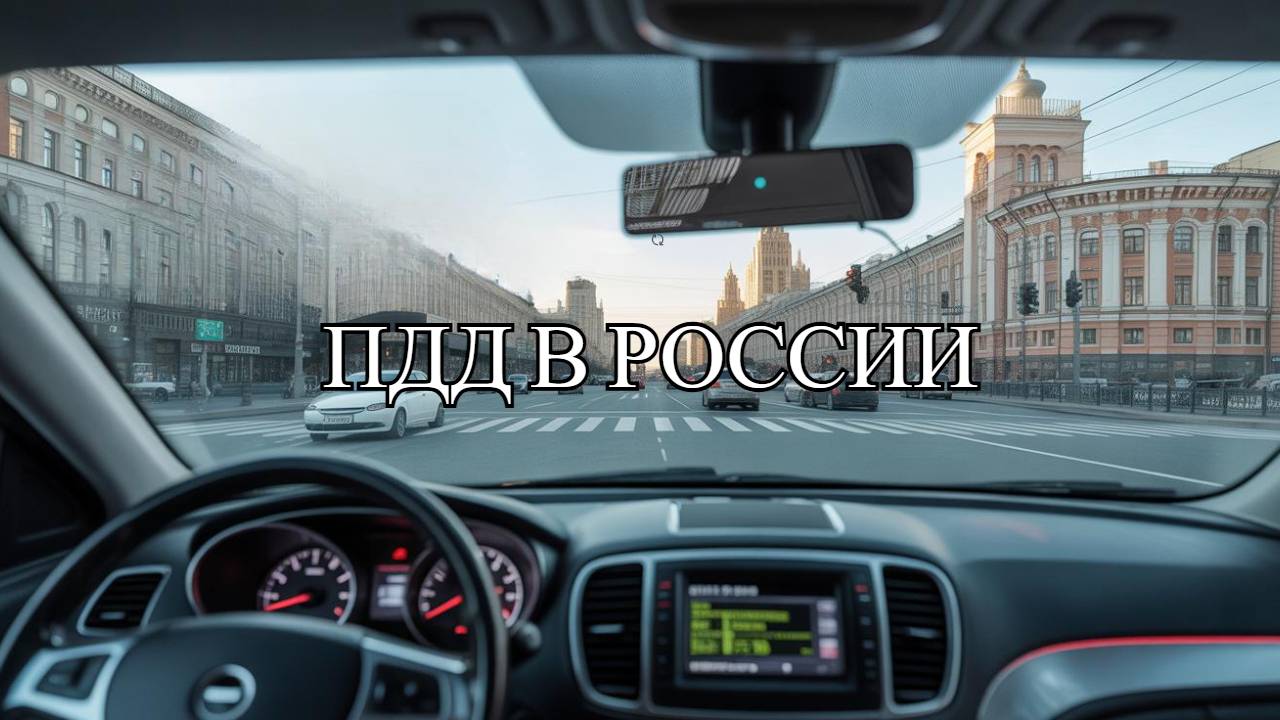 ПДД а России, главное