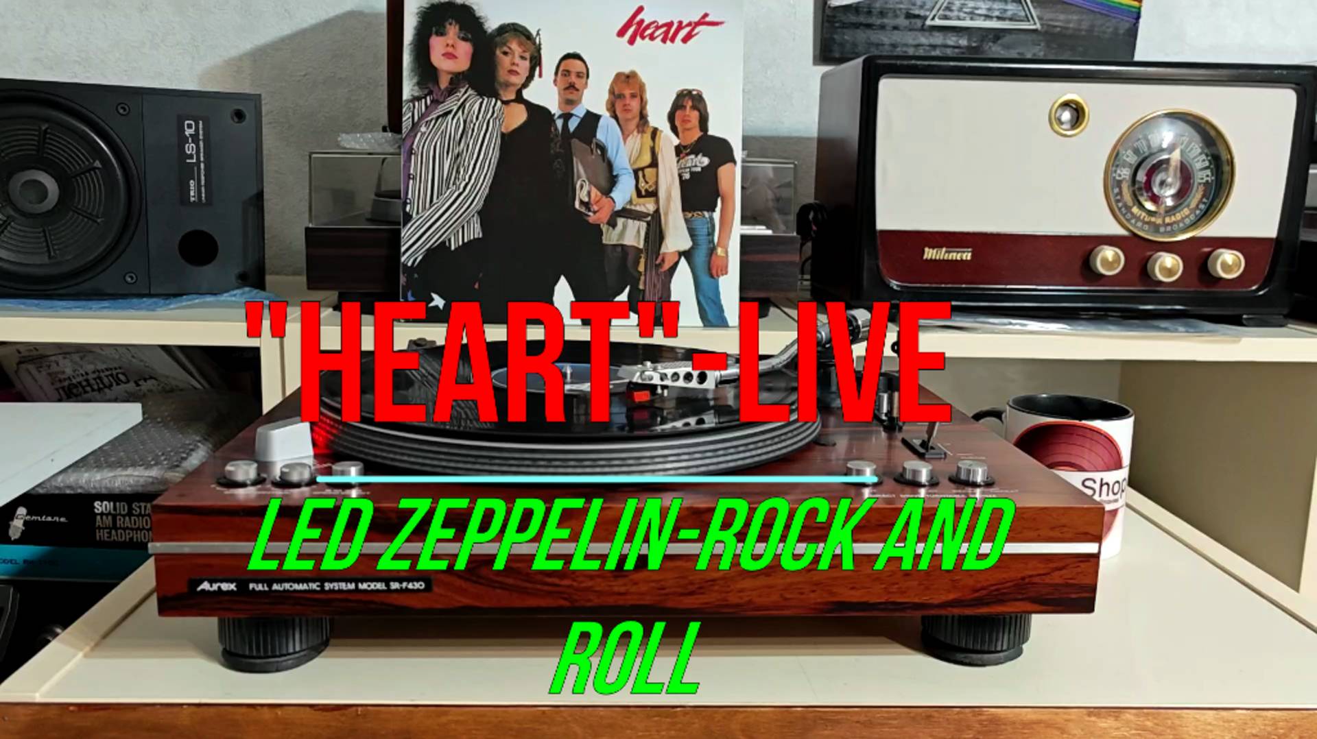 2LP. Heart – Greatest Hits. Live. Led Zeppelin одобряет!