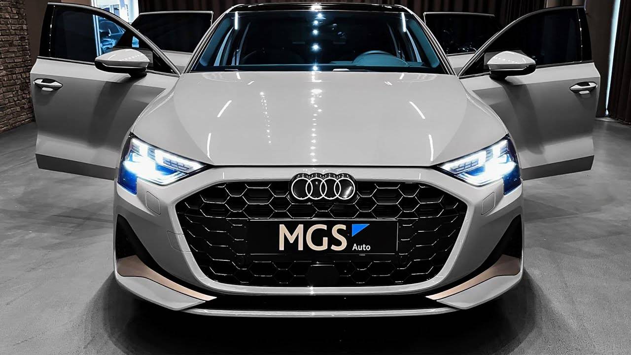 Audi A3 2025 года — спортивный и привлекательный!