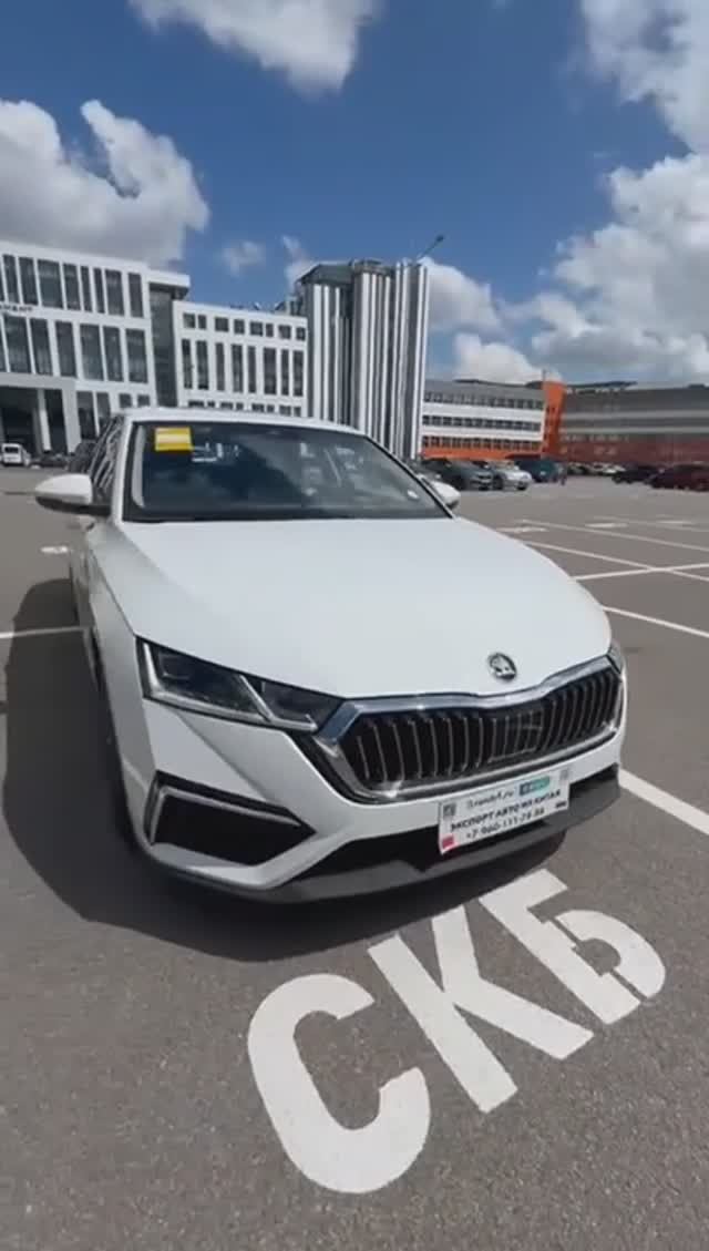 Skoda Octavia Белый