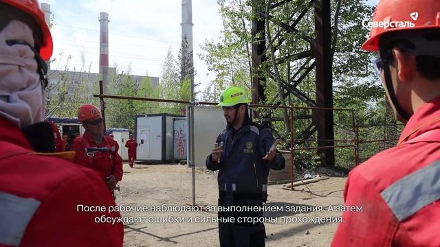 На площадке ЧерМК организован новый учебно-тренировочный полигон