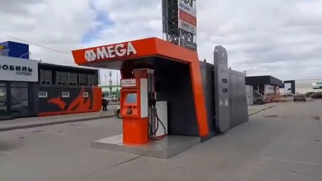 Контейнерная автозаправочная станция для коммерции. Два вида топлива: АИ95 и АИ92