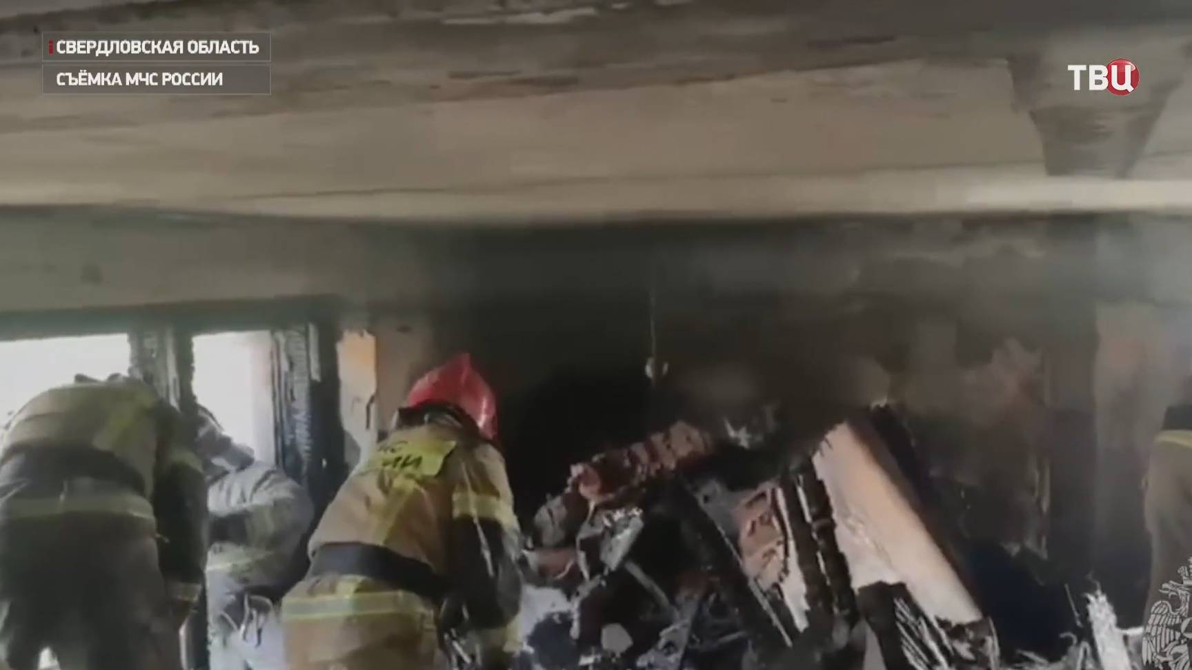 Появилось видео с места взрыва газа в жилом доме в Ивделе / События на ТВЦ