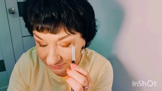 Собирайся со мной. Макияж в рыжих тонах. Преображение после 55 лет