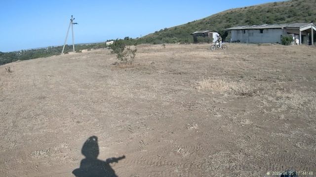 Пробный выезд после травмы!))