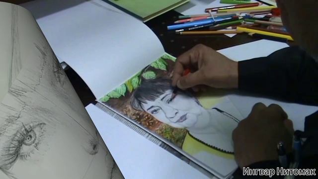 Песня " Твори, рисуй - и будешь счастлив!" Автор слов и видео Ингвар Нитомак
