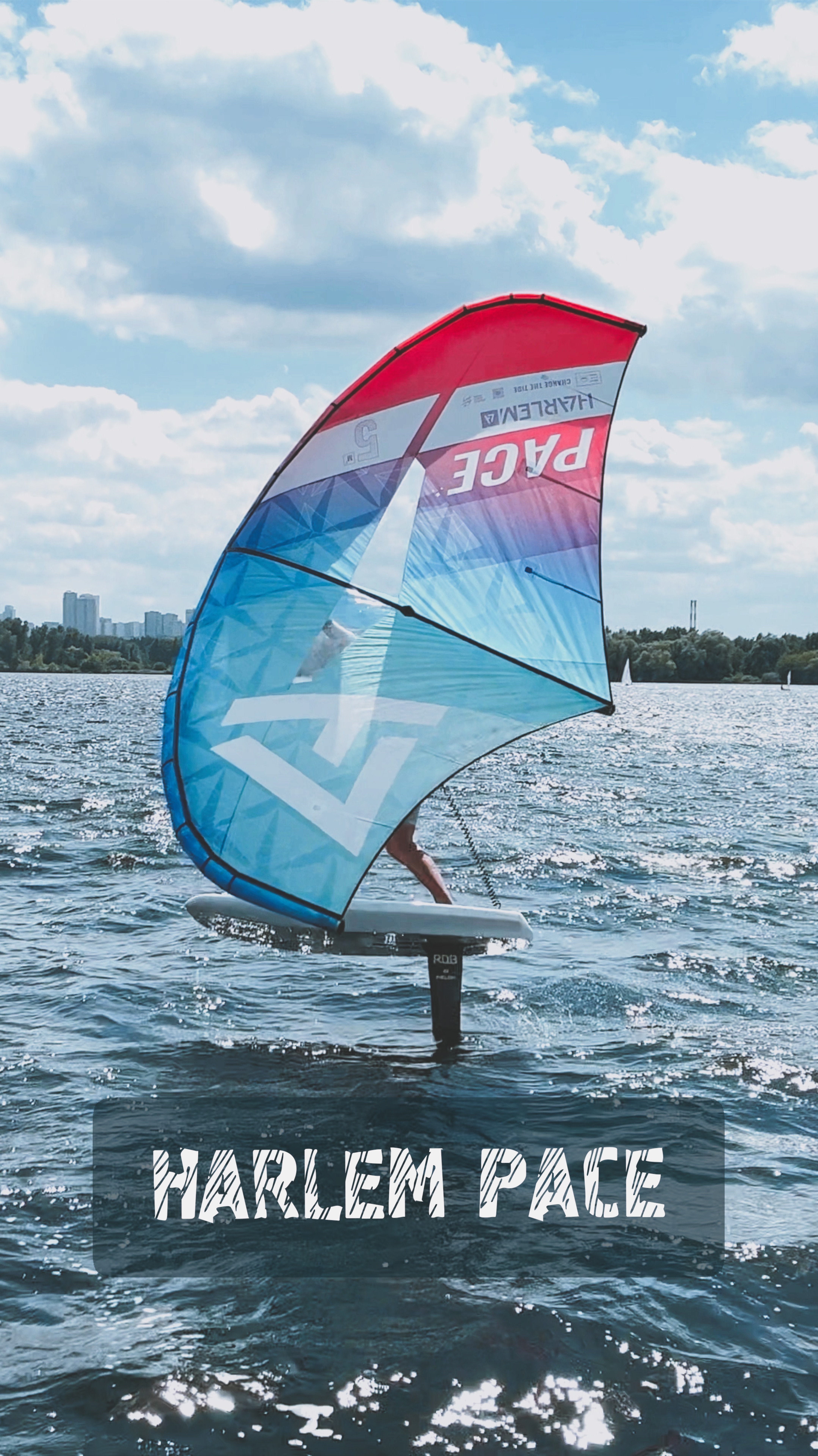 Вингфойл | Тесты Wing Harlem Pace | #wingfoil #вингфойл