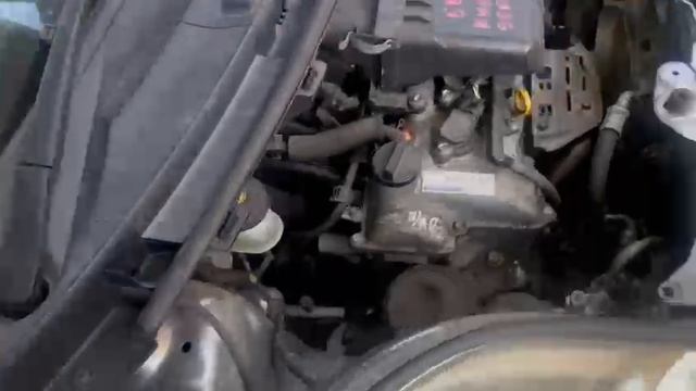 ДВС+КПП TOYOTA 2SZ-FE, 1300 куб.см  № 2406308