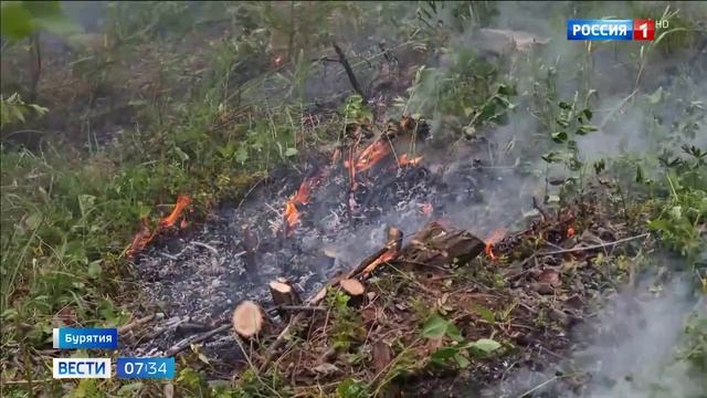 Россия 1 # Вести, Москва, 26 июня 2025 Природные пожары в Забайкалье