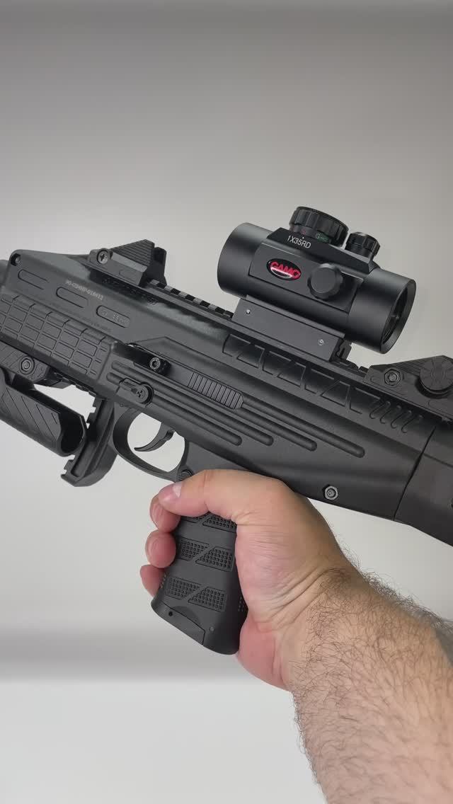Коллиматорный прицел Gamo 1x35 RD на Weaver