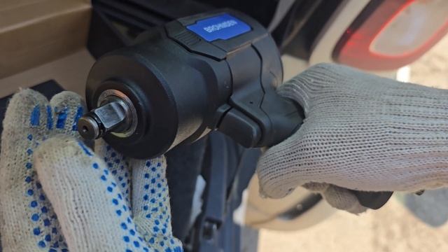 Обзор и тестирование: Гайковерт пневматический ударный BROHMDEN 1550 Нм, модель RW777