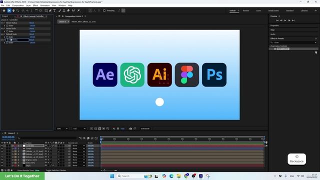 4 - Lesson 3 Advanced Hover Animation Setup