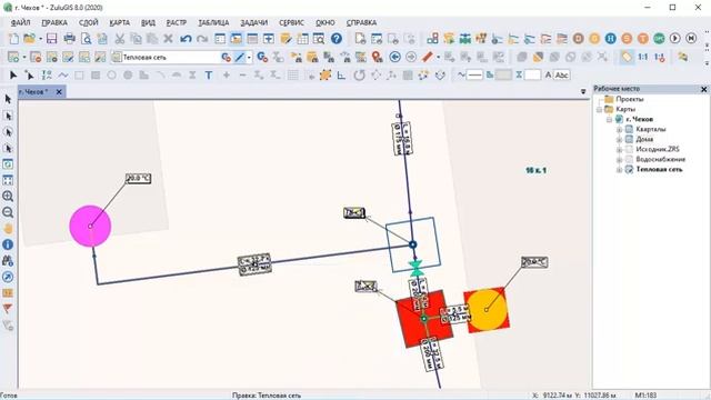 ZuluGIS Скрытие надписей