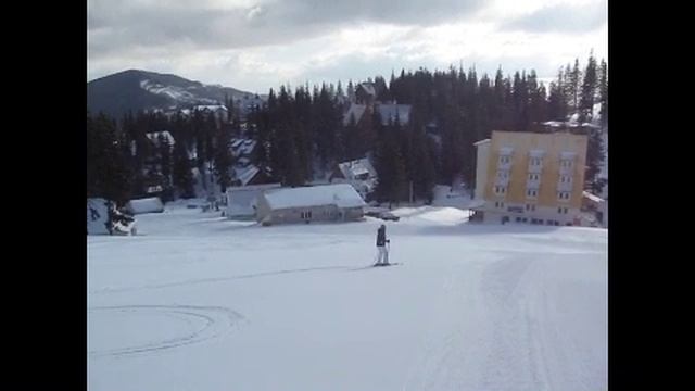 Драгобрат. Первый спуск