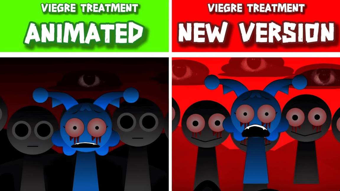 INCREDIBOX SPRUNKI 🌿 | VIEGRE: АНИМАЦИЯ vs НОВАЯ ВЕРСИЯ! 💚✨ ЧТО КРАСИВЕЕ?