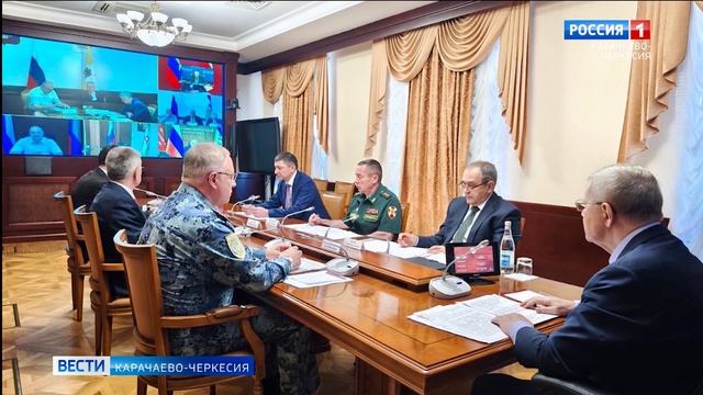 Рашид Темрезов принял участие в обсуждении вопросов безопасности и обеспечения правопорядка в СКФО