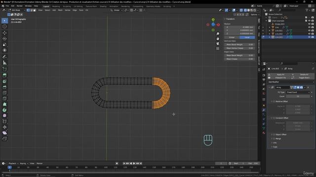 25. 2.9-Modifiers examples – Curve and array