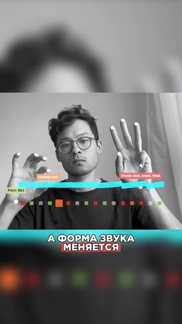 ШОК! МУЗЫКУ создают теперь ПАЛЬЦАМИ! #музыка #песни #каксоздатьмузыку #технологии #shorts