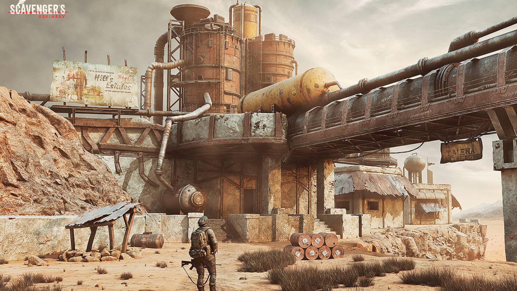 Scavengers Refinery EP.2 – Environment Texturing With Substance Painter