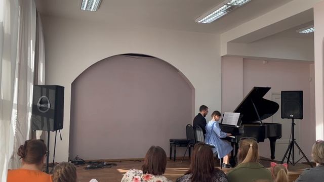 Василиса Дурандина (4 кл.) и Дмитрий Соболев - Грёзы (автор Дмитрий Соболев)