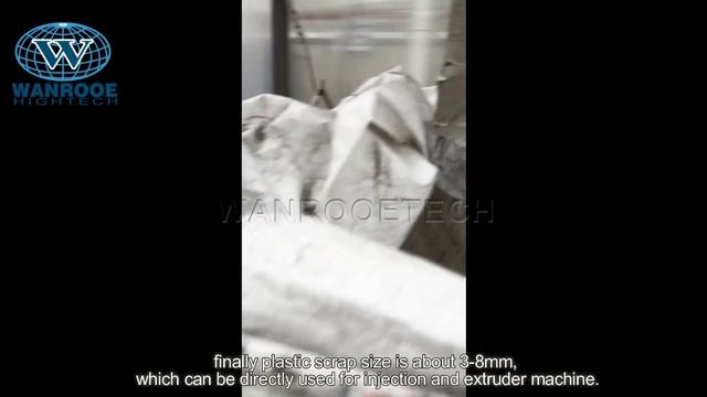 Шредер-дробилька для измельчения оболочек кабелей из ПВХ и линия грануляции