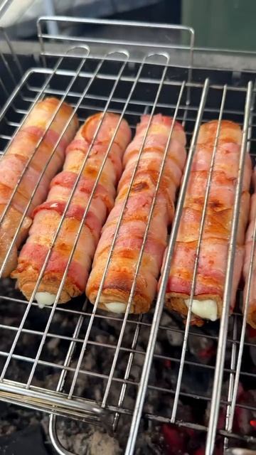 🥓 Закуска с беконом и сыром на мангале