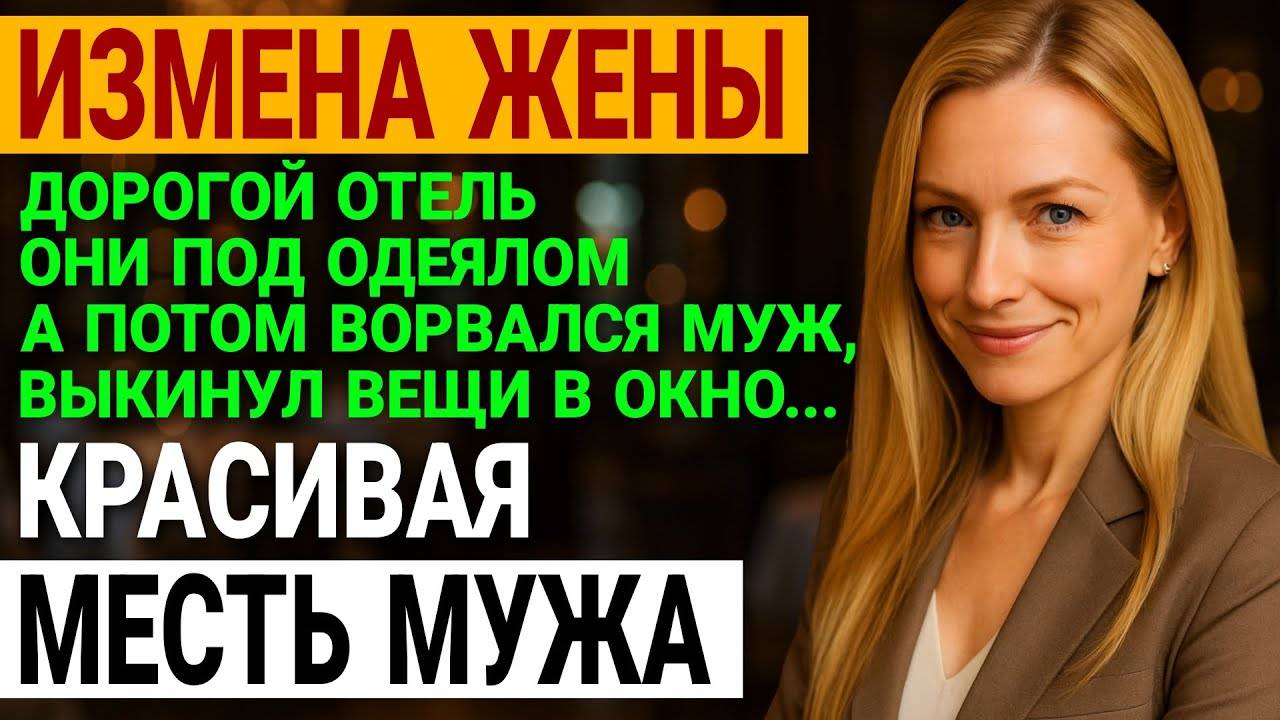 Измена жены. Застукал жену в номере 307 в дорогом отеле! История и рассказ Аудио рассказ