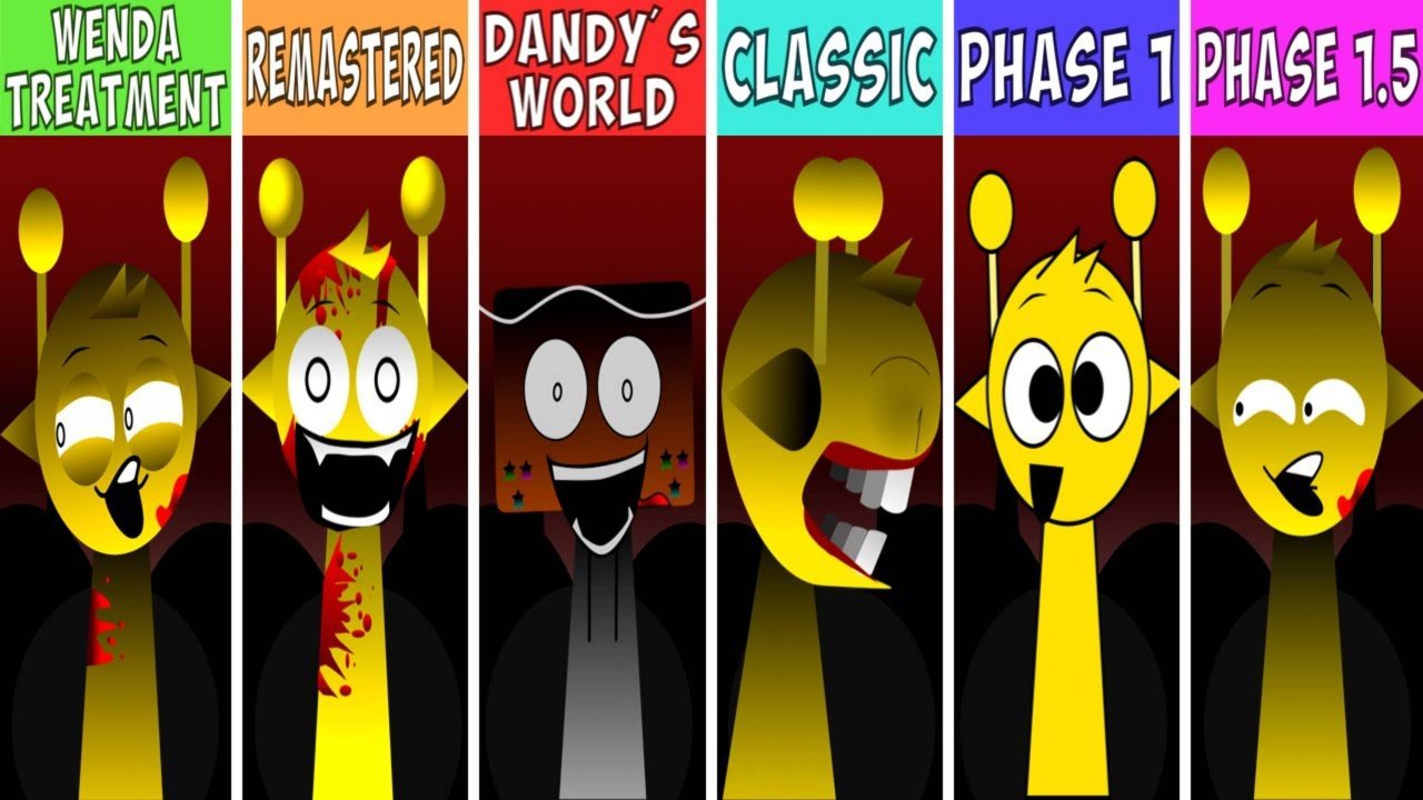 🧠 EVERY Sprunki Characters From Wenda Treatment | All New Versions Comparison