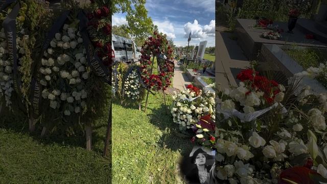 На Троекуровском кладбище захоронили урну с прахом Народной актрисы России Натальи Теняковой