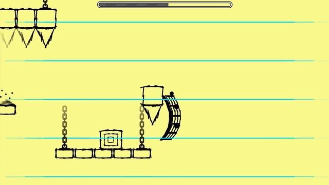 Нарисованный + PIANO COVER BASE AFTER BASE Geometry Dash