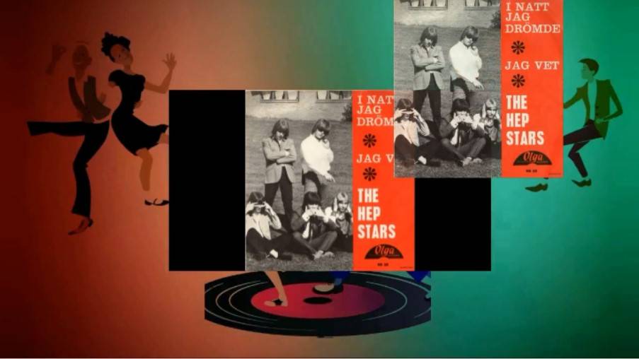 The Hep Stars(Benny Anderson) - 1966 I natt jag drömde - 1966 Olga Records – SO 29 EP