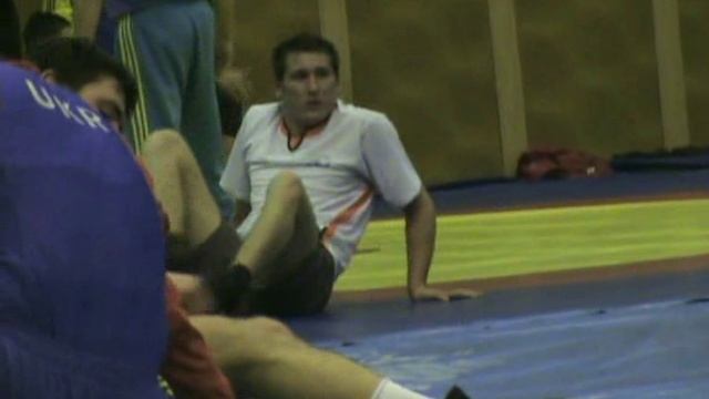 Сборная Крыма по греко-римской борьбе в сборной страны 10.01.2008 Алушта.