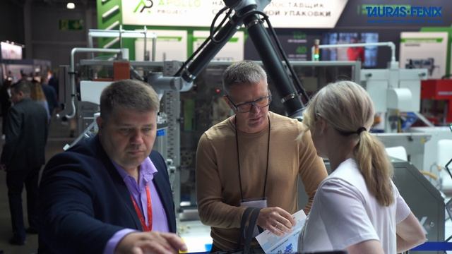 Машиностроительный завод Таурас-Феникс на выставке Росупак 2025