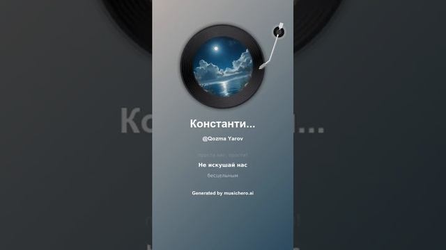 Константин Бальмонт Молитва 3