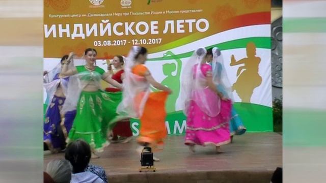 Гхумар | Народный танец Раджастхан | Студенты JNCC Москва |Летний фестиваль