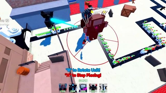 Delvir✨ИГРАЮ ТОЛЬКО ЗА UPGRADED ЮНИТОВ В TOILET TOWER DEFENSE   РОБЛОКС ТУАЛЕТ ТОВЕР ДЕФЕНС