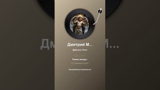 Дмитрий Мережковский Тёмный ангел