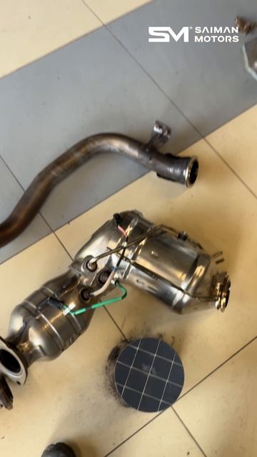 Удаление сажевого DPF фильтра на новом Lexus LX500d