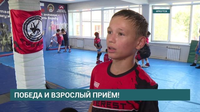 Иркутянин Кирилл Христофулов стал чемпионом Иркутской области по вольной борьбе