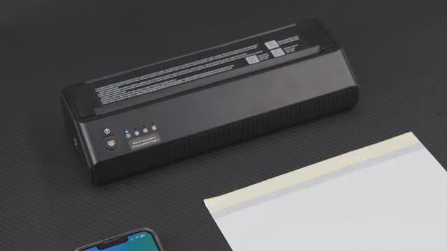 Термокопировальный беспроводной принтер DragoArt Thermal Printer MHT-P8008