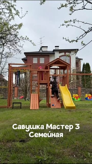 Детская площадка Савушка Мастер 3 Семейная