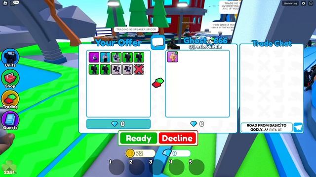 Delvir✨ ИЗИ  Путь ОТ БАСИКА ДО ГОДЛИ в Toilet Tower Defense!