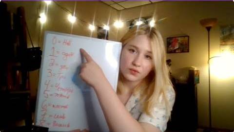 ASMR- Teaching you Russian Numbers 1-20