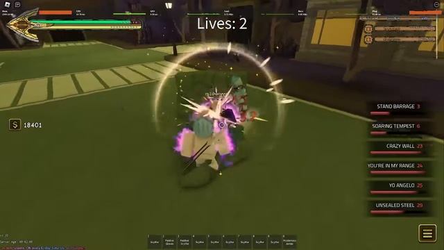 Delvir[YBA] Разрушил всех вместе с Crazy Diamond I Your Bizzare Adventure Roblox