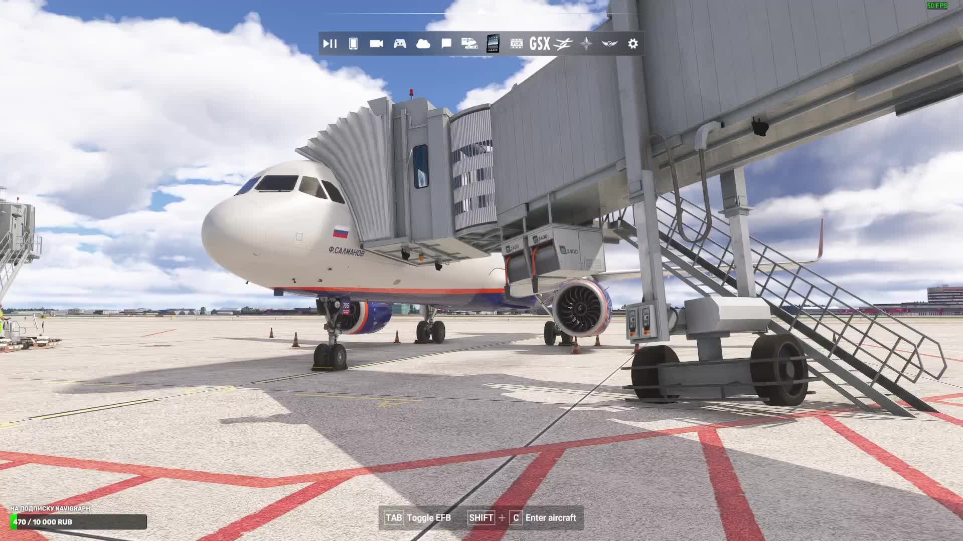 MSFS2024 Flight Sim Labs A321-251neo, AFL1276, Vatsim, Moscow(UUEE) - Kazan(UWKD)